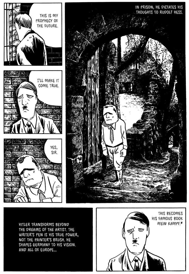 Illustration for article titled Exclusive D&Q preview: A dictator rises in Shigeru Mizukiās Hitler